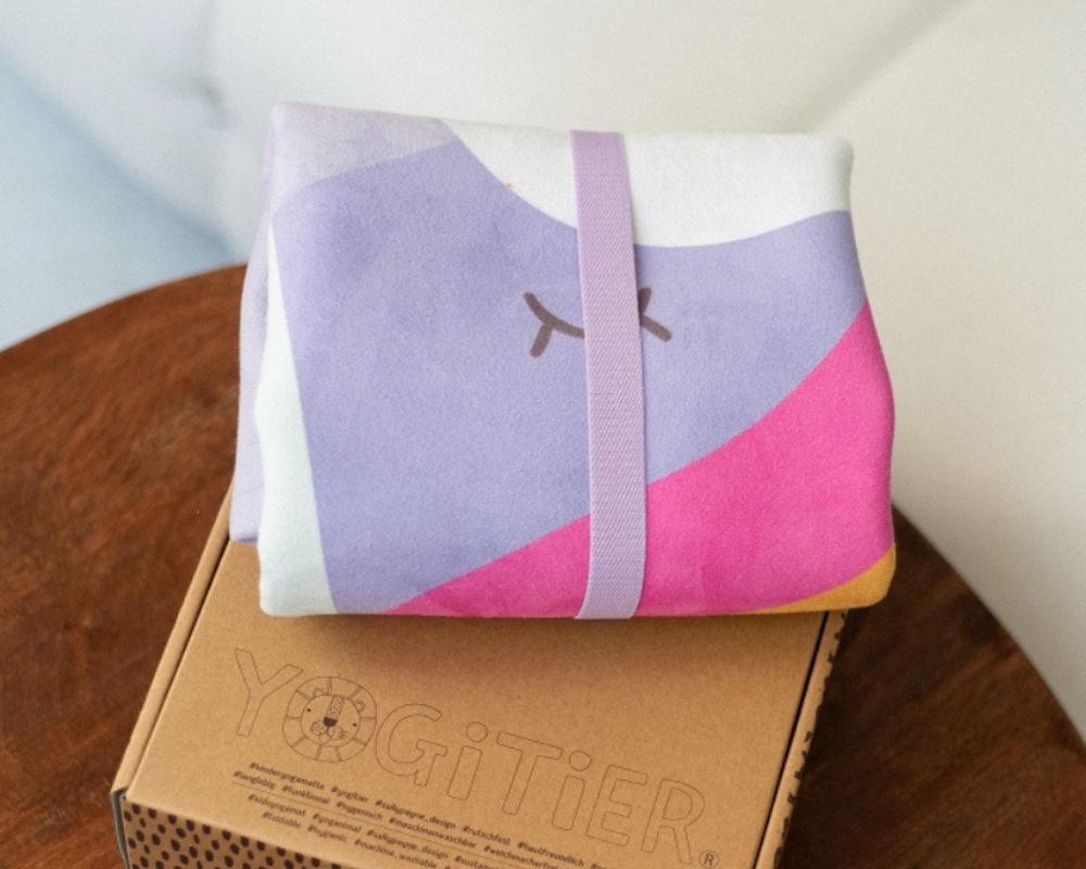 Detail dětské jógamatky Emmi